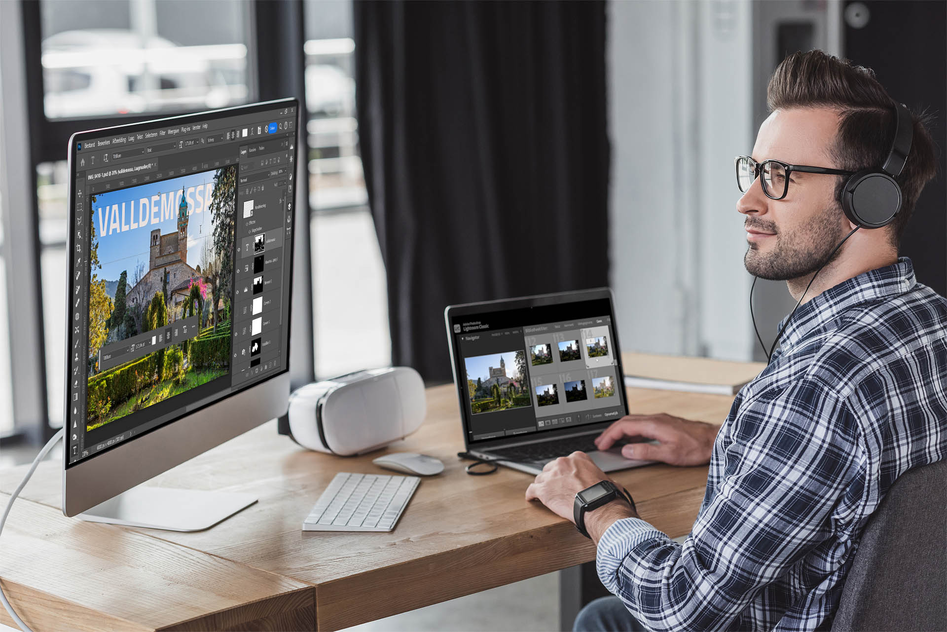 Online cursus Fotobewerking met Adobe Lightroom en Photoshop in CVO Scala